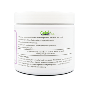 Gelair™ Tub - Tea Tree Oil for Bathrooms, Toilets, Wardrobe - House of Pure Essence