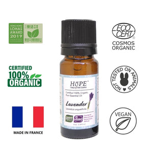 100% Organic Lavender (True) Essential Oil, Pure, 10 mL