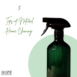Take Advantage of Natural Home Cleaning - Read These 5 Tips