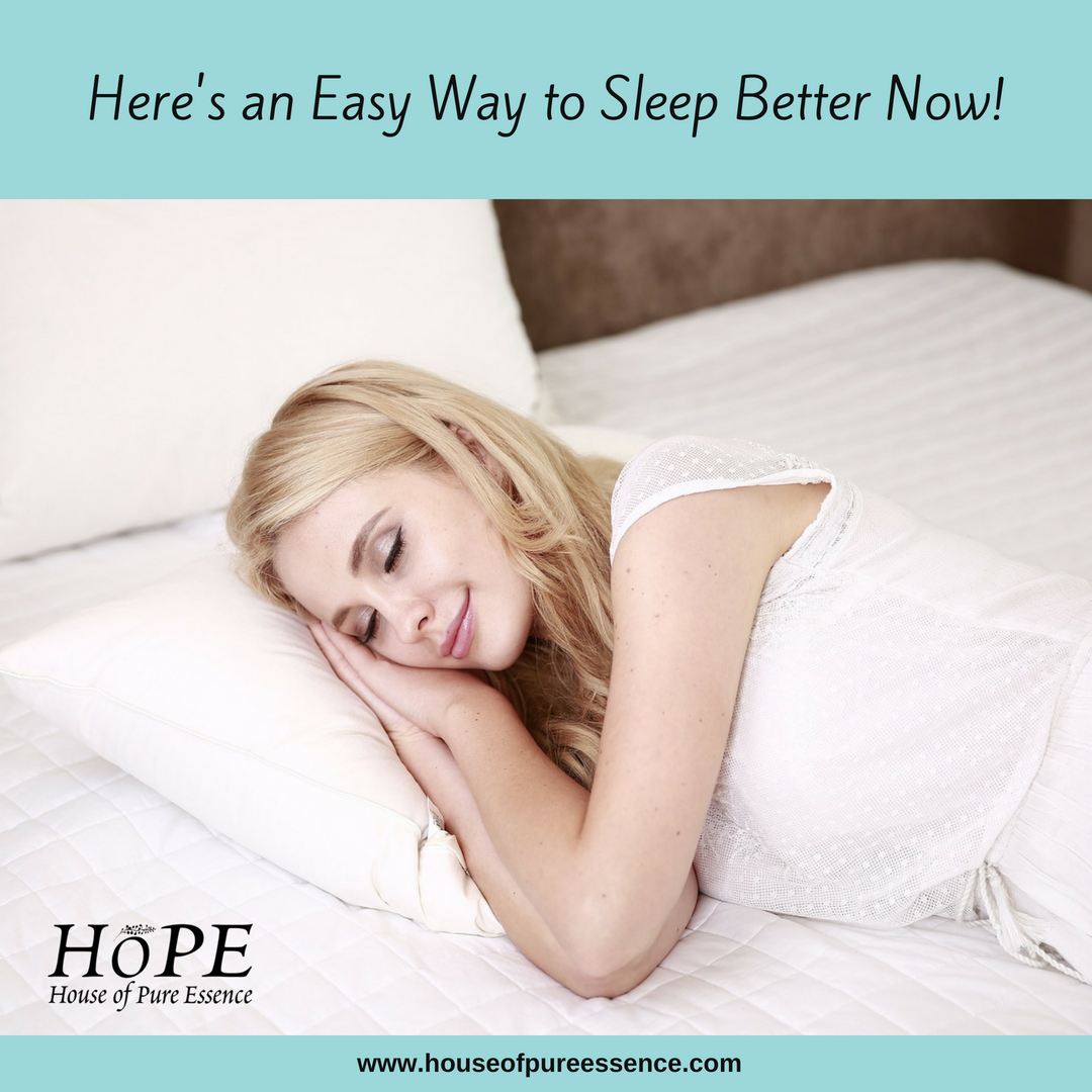 Here's an Easy Way to Sleep Better Now