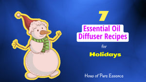 7 Essential Oil Diffuser Recipes for Holiday