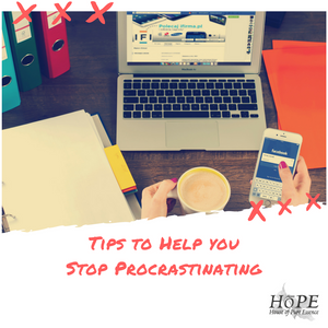 HoPE - Tips to stop you from procrastinating