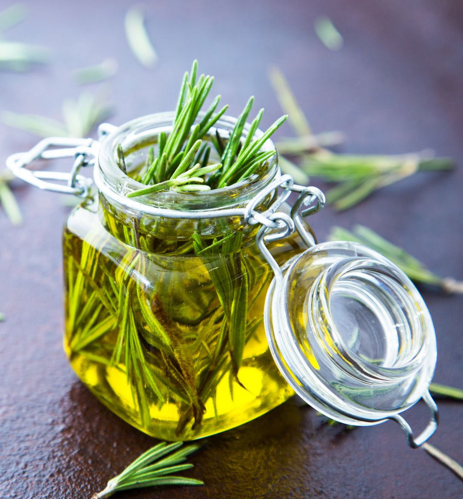 How To Make Rosemary Oil For Hair Growth  &#8211; 100% PURE