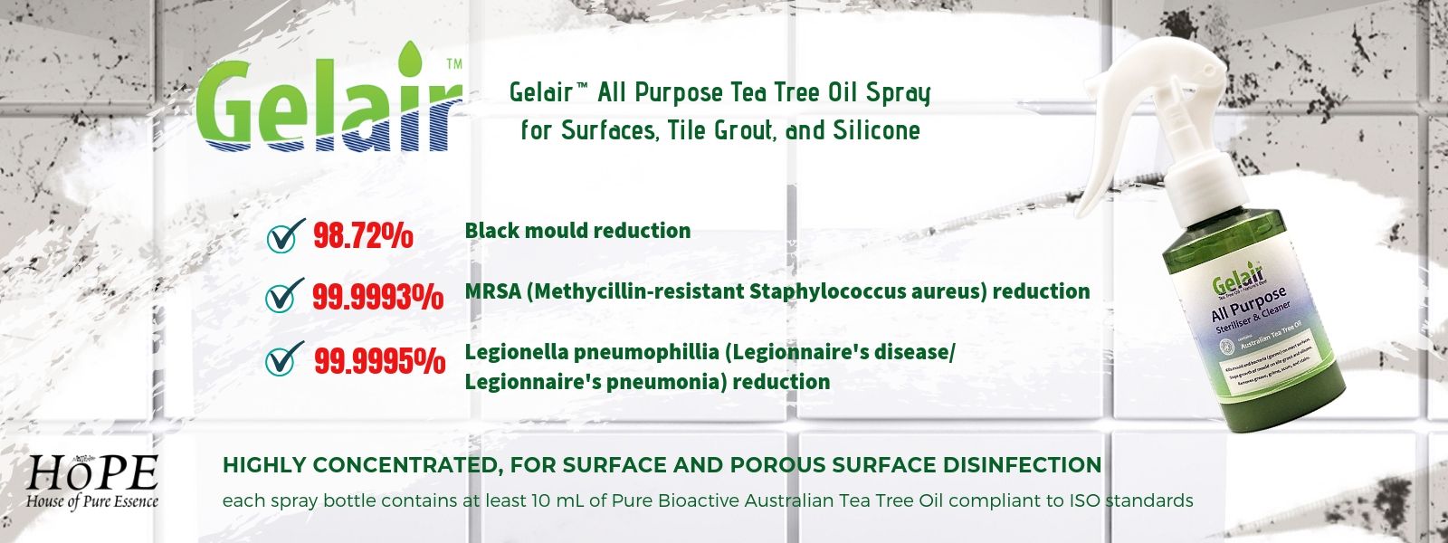 Gelair All Purpose Tea Tree Oil Spray