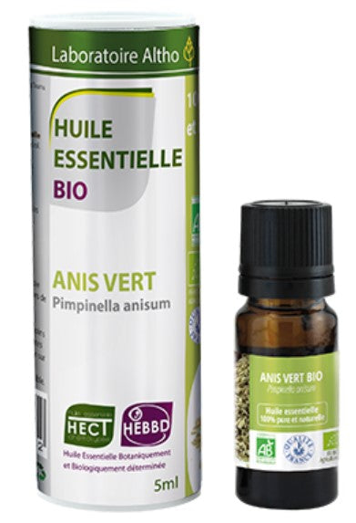 100% Organic Green Anise (Pimpinella anisum) Essential Oil, 5mL