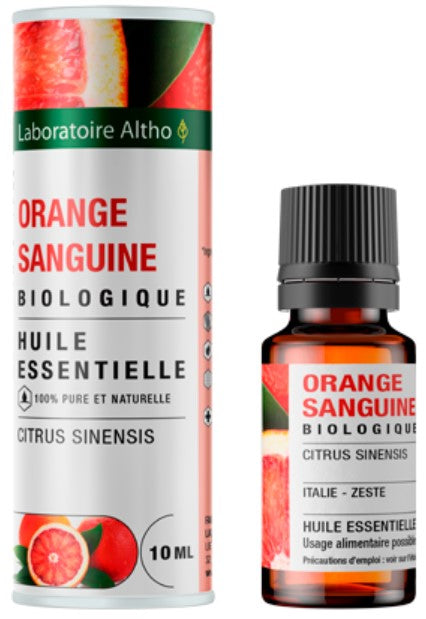 100% Organic Blood Orange (Citrus sinensis) Essential Oil