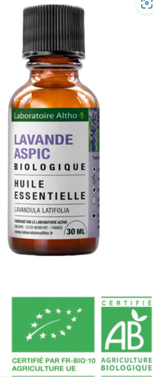 100% Organic Spike Lavender (Lavandula latifolia) Essential Oil
