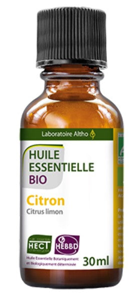 100% Organic Lemon (Citrus Limon) Essential Oil