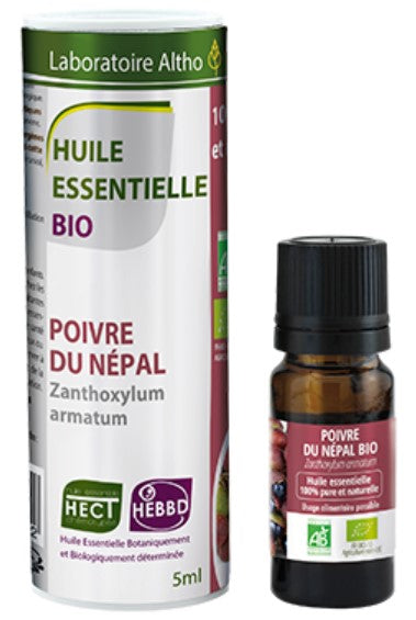 100% Organic Nepalese Pepper (Zanthoxylum Armatum) Essential Oil, 5 ml