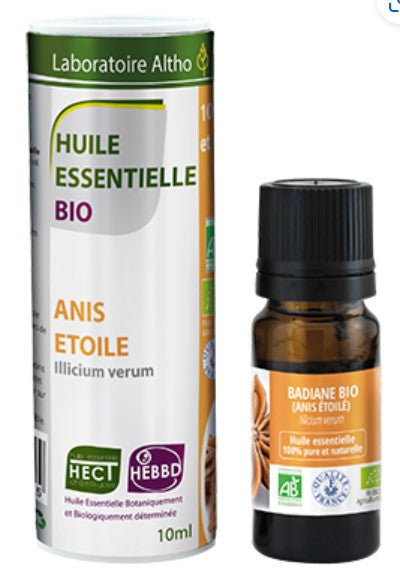 100% Organic Star Anise (Illicium Verum) Essential Oil, 10mL