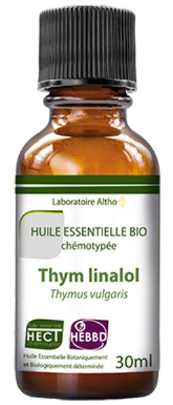 100% Organic Sweet Thyme (Thymus vulgaris) Essential Oil