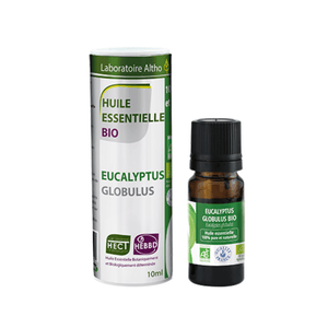 100% Organic Eucalyptus Globulus (Eucalyptus globulus) Essential Oil, 10 mL