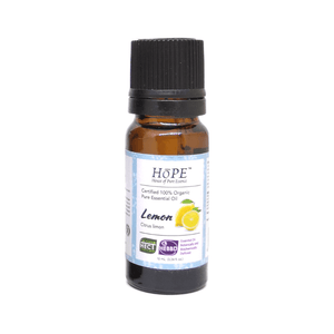 100% Organic Lemon Essential Oil, Pure