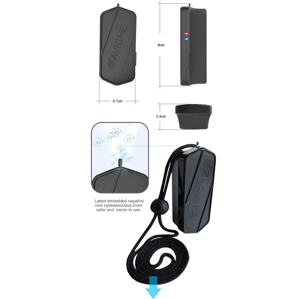 Aviche air purifier necklace specs hotsell