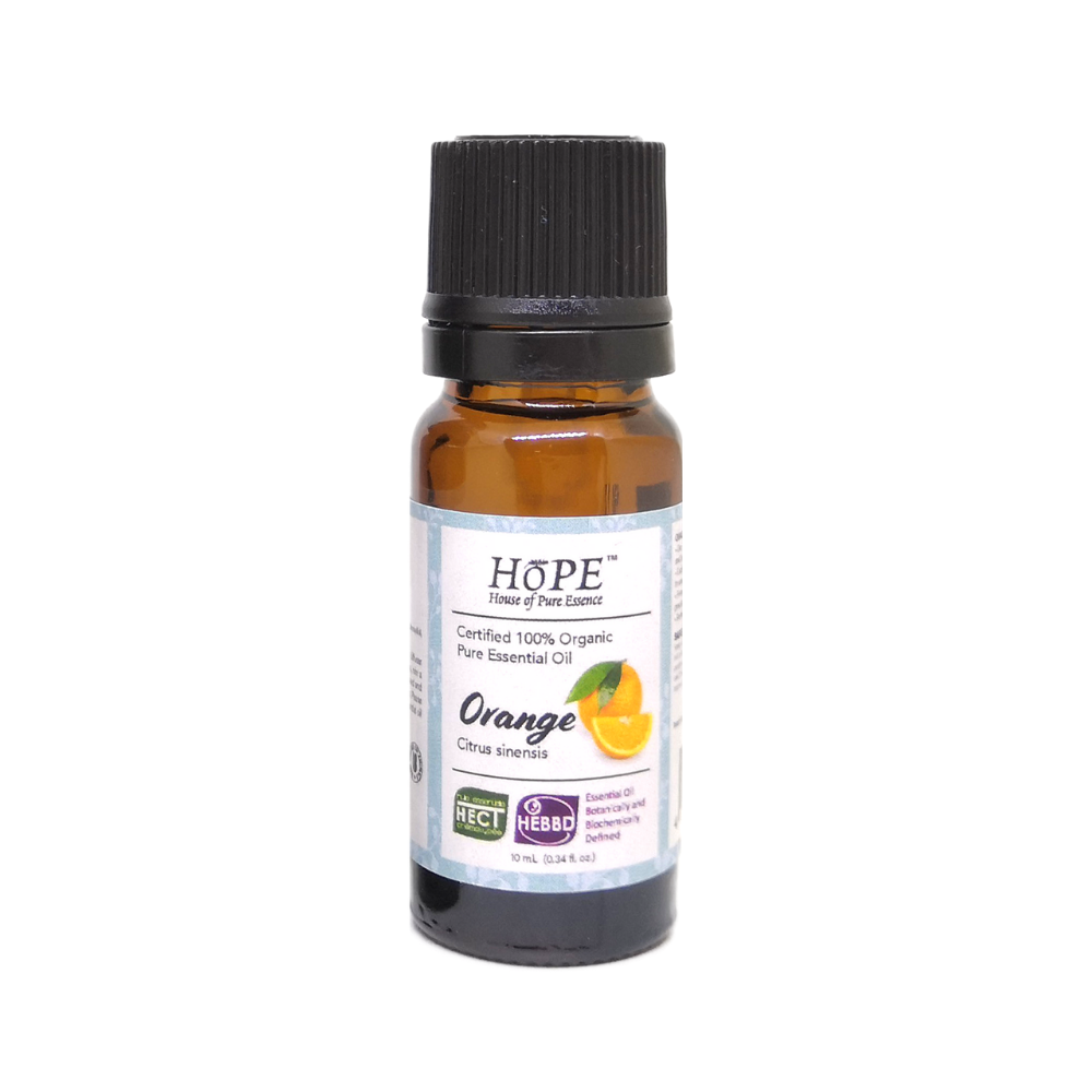 100% Organic Sweet Orange Essential Oil, Pure - House of Pure Essence