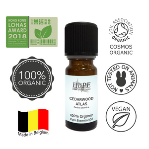 100% Organic Cedarwood Atlas Essential Oil, Pure - House of Pure Essence