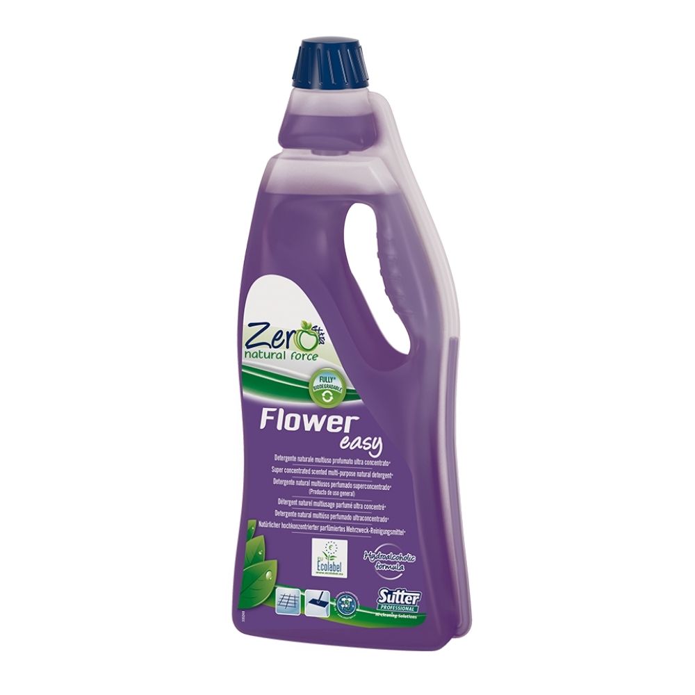 Flower Easy Super Concentrated Scented Hydroalcohoic Natural Detergent
