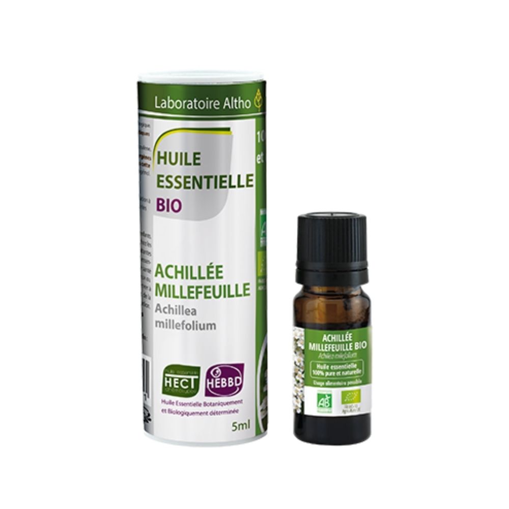 100% Organic Yarrow (Achillea millefolium) Essential Oil, 5 mL