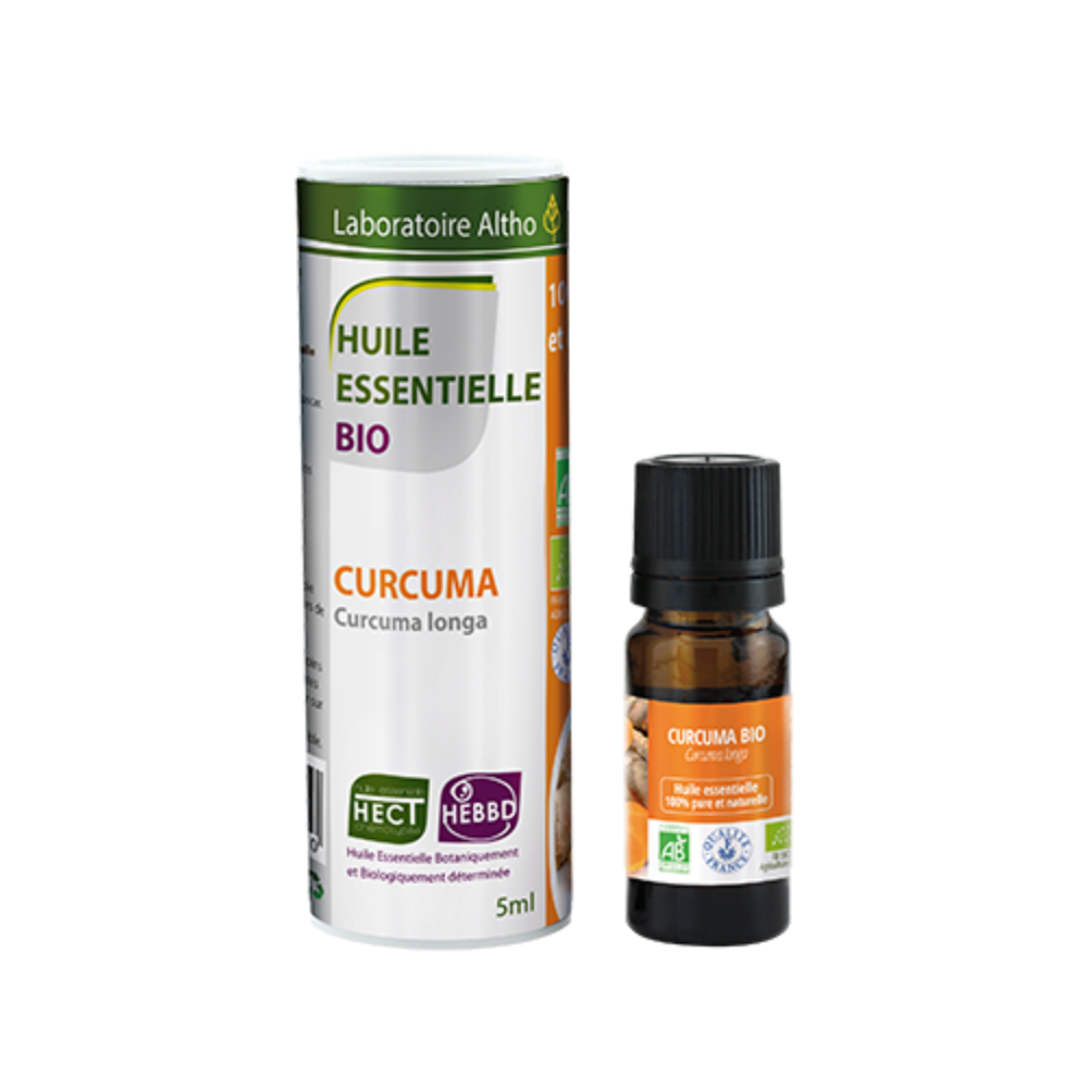 100% Organic Turmeric (Curcuma longa) Essential Oil, 5 mL