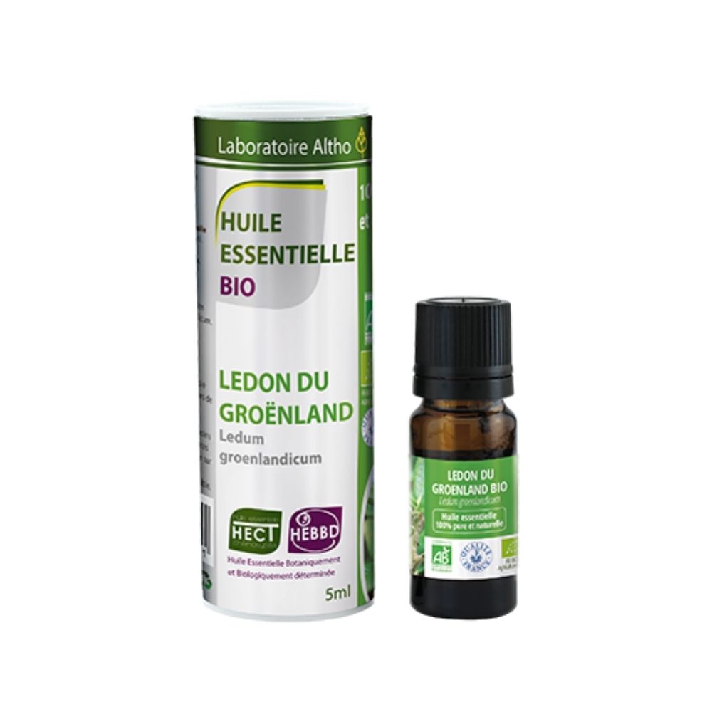 100% Organic Bog Labrador Tea (Ledum groenlandicum) Essential Oil, 5 mL