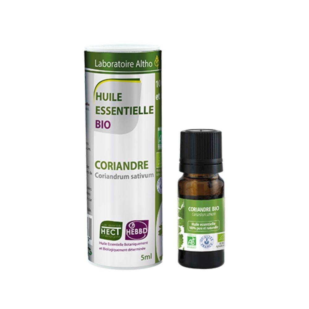 100% Organic Coriander (Coriandrum sativum) Essential Oil, 5 mL