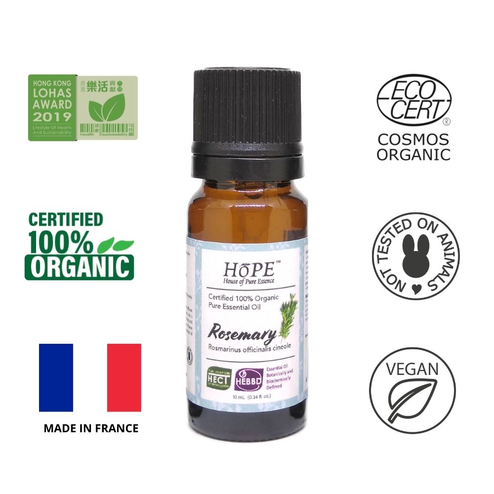 100% Organic Rosemary Essential Oil Pure- House of Pure Essence (HoPE)