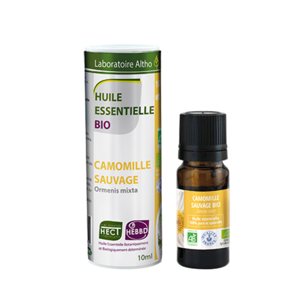 100% Organic Wild Chamomile (Ormenis mixta) Essential Oil, 10 mL