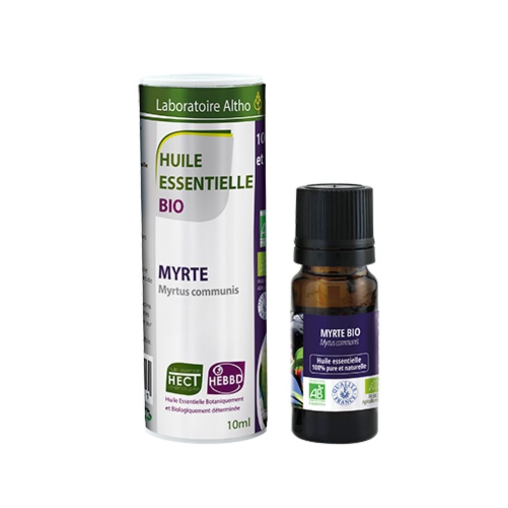 100% Organic Myrtle (Myrtus communis) Essential Oil, 10 mL