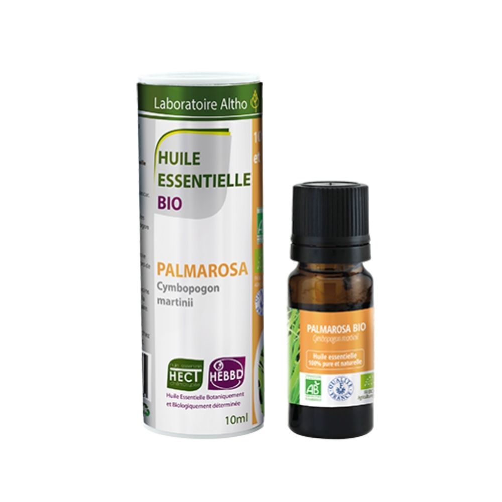 100% Organic Palmarosa (Cymbopogon martinii)  Essential Oil, 10mL