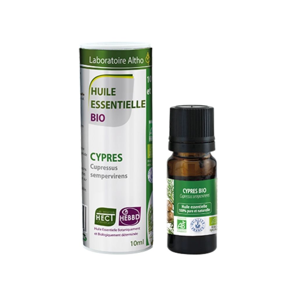 100% Organic Cypress (Cupressus sempervirens) Essential Oil, 10 mL